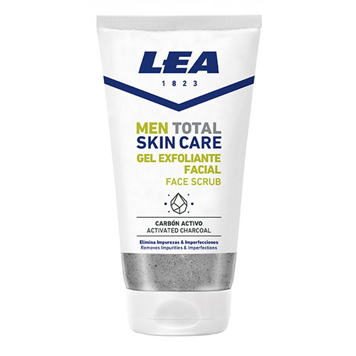 LEA MEN TOTAL SKIN CARE Activated Charcoal Face Scrub