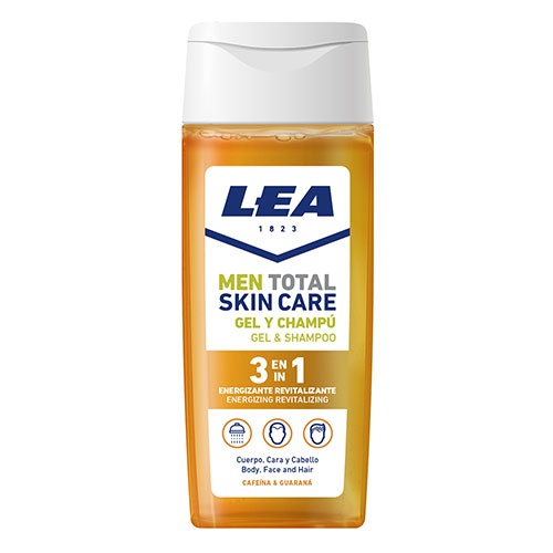 LEA MEN TOTAL SKIN CARE Energizing Revitalizing 3 in 1 Gel & Shampoo 