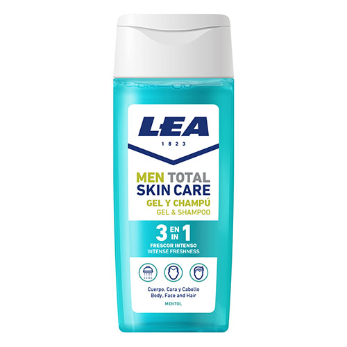 LEA MEN TOTAL SKIN CARE Intense Freshness 3 in 1 Gel & Shampoo 